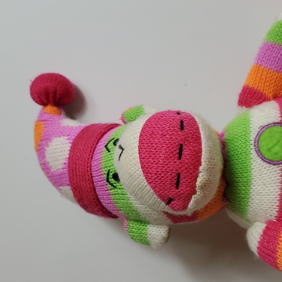 SCM Designs sock monkey stuffed animal - Picture 2 of 7